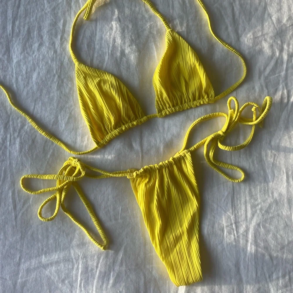 Frankie's Bikinis Yellow Bikini